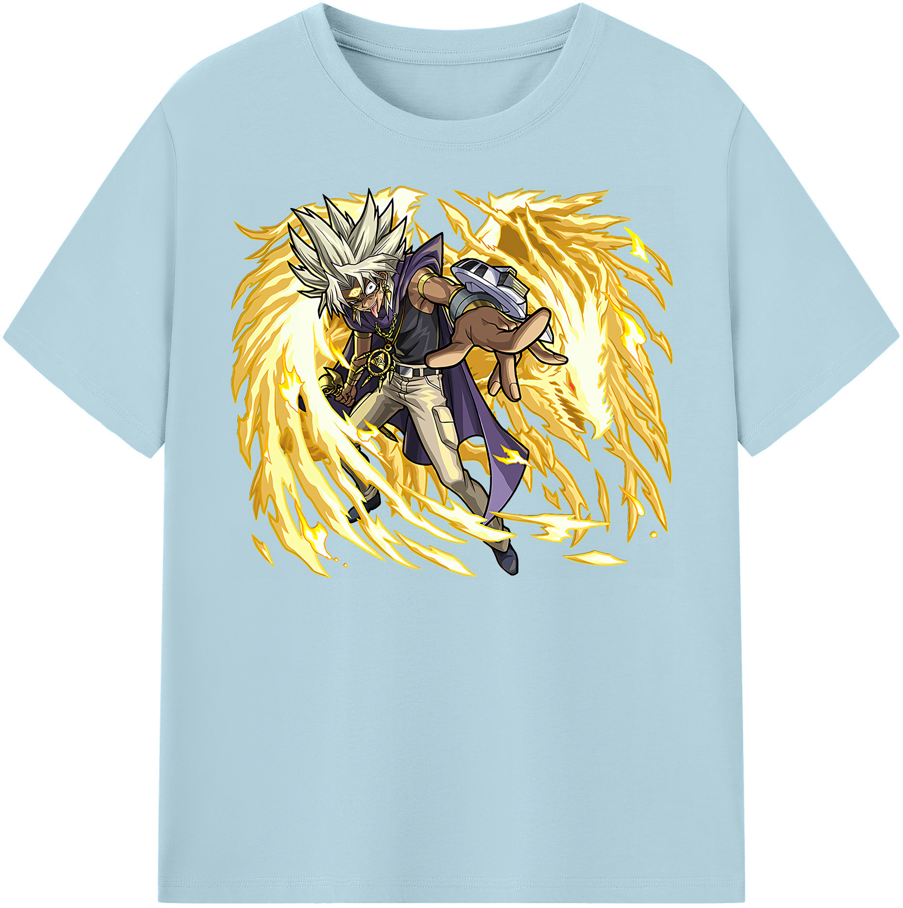 （画像用） 遊☆戯☆王 Yu-Gi-Oh! 綿100％半袖Tシャツ（フロントプリント）